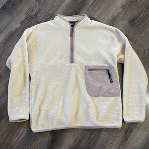 Patagonia fleece pullover Large